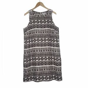 Tommy Bahama Tahiti Tango Linen Shift Dress Size L Pockets Spring Summer Easter